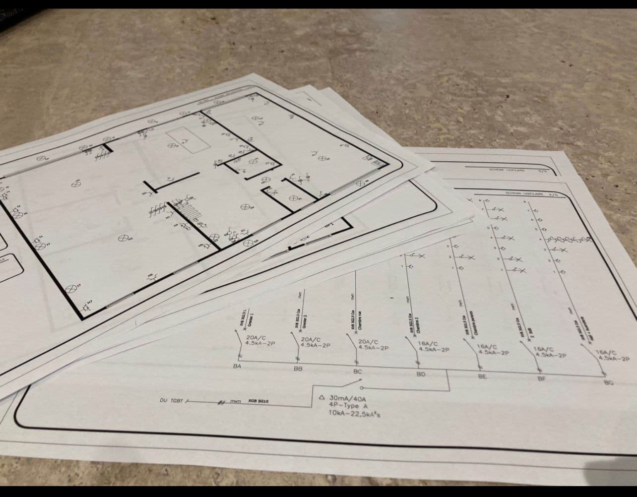 Tableau électrique moderne