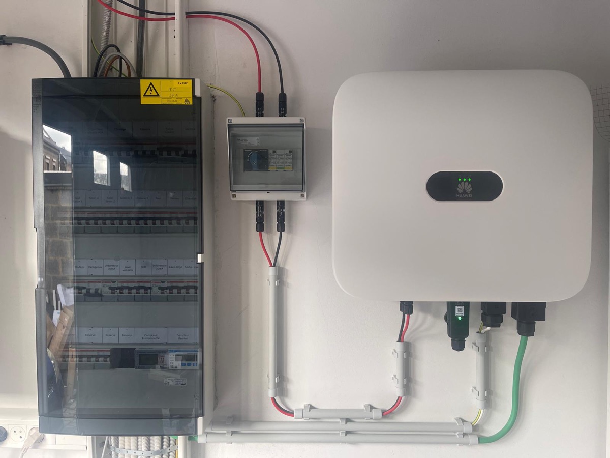 Tableau & onduleur solaire